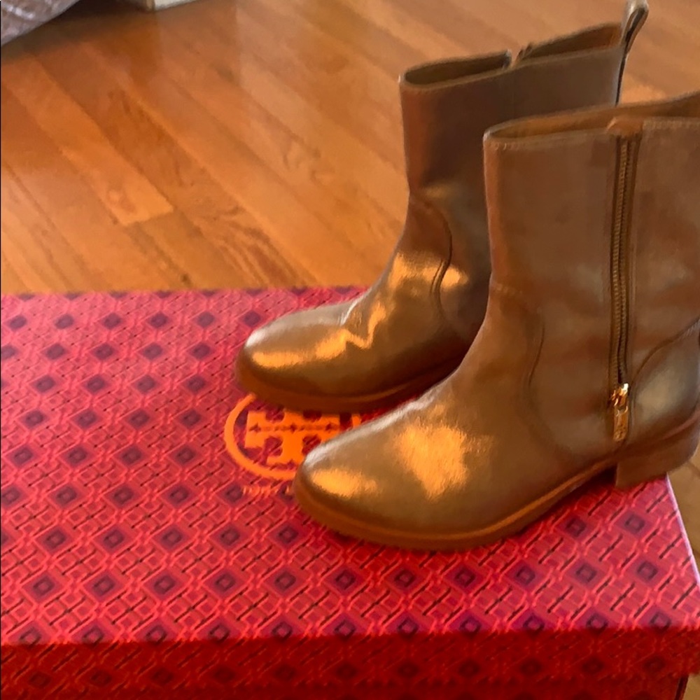 Tory Burch Sahara Sand booties